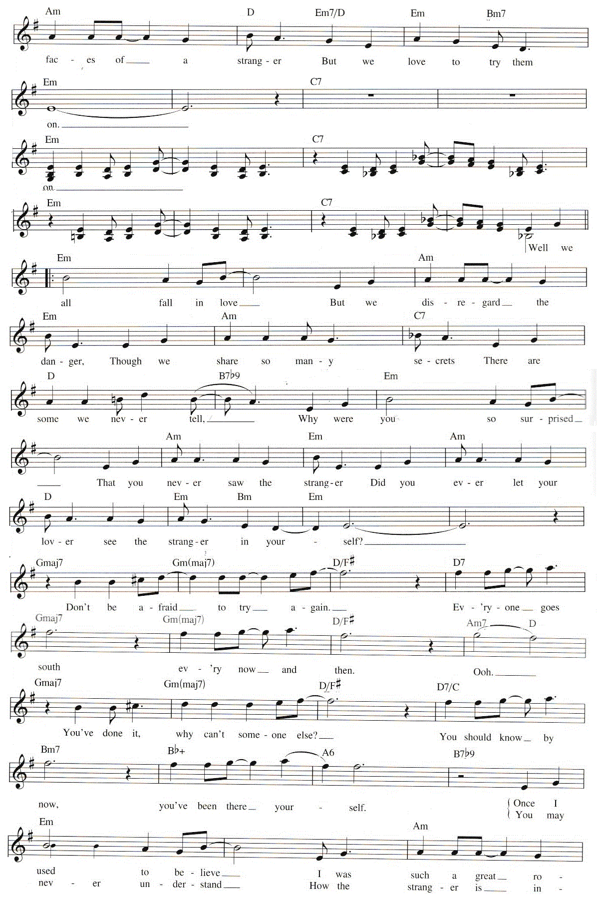 Sheet Music